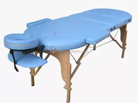 Professionelle Physiotherapie-Liege, Kosmetische Massageliege, Tragbare Faltbare Beauty-Spa-Liege, Holz-Massagetisch