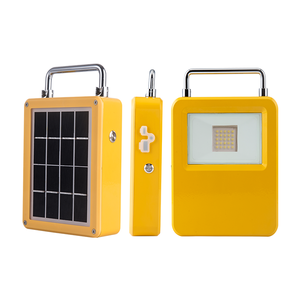 Lámpara Solar LED Multifuncional de 20W IP65, Portátil, de Aluminio, con Banco de Energía Integrado, Salida USB, para Emergencias en el Hogar, Aventuras al Aire Libre - Product Image 1