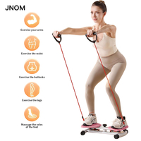 Appareil d'exercice portable et silencieux JNOM en plastique pour usage commercial, machine de torsion de la taille pour la perte de poids, amincissement et massage des pieds