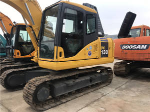 Pc130 japonais Original utilisé Komatsu PC130 machines pelle rétrocaveuse hydraulique sur chenilles 13 tonnes Komatsu pelle à vendre - Product Image 2