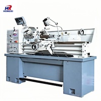 Banco de trabajo HongXi para torno horizontal tipo CQ6236, máquina pequeña/mini/de servicio medio de 220V, 4 portaherramientas, velocidad del husillo 70-2000 RPM