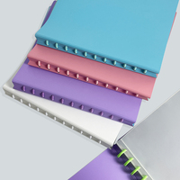 Álbum de Fotos de Gran Capacidad RINGNOTE A4, Carpeta de Archivos de Plástico Personalizable con Fácil Apertura, Libro de Colección