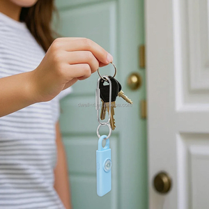 Anti attacco allarme di sicurezza personale di autodifesa Loud130db portachiavi per <span class=keywords><strong>protezione</strong></span> di autodifesa con luce stroboscopica - Product Image 5