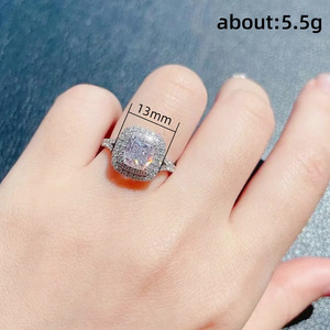 Elegante Anello Argentato da Donna, Accessorio per Feste e Anniversari, Regalo di Moda - Product Image 5