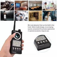 K68 détecteur de signal RF sans fil anti-espion traqueur GSM GPS caméra cachée dispositif d'écoute