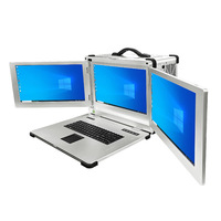 PC industriel tactile sans ventilateur, étanche IP65, avec écran tactile intégré de 10,4, 12,1, 15, 17, 19 pouces, processeur Intel J6412, J4125, Core i3, i5, i7