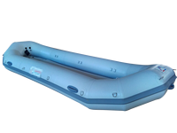 Bateau de rafting gonflable en PVC 4m Bateau de rafting en eaux vives pour parc fluvial