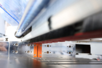 Scie à panneaux industrielle intelligente CNC MA-NP250A à commande monomoteur avec levage de lame pour la découpe du bois