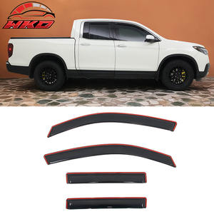 Déflecteurs de vitres latéraux encastrés pour Honda Ridgeline 17-25, protection contre la pluie - Product Image 1