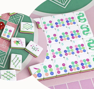Huyo Custom Four-Layer Modern American Mahjong Tiles Print Acrylic Foldable Luxury Portable <b>Entertaining</b> Gift Ideas - Product Image 5