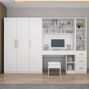 Armario de Bambú Moderno y Sencillo para Dormitorio, con 2 Cajones, para Almacenamiento en Apartamentos Pequeños, Muebles de Dormitorio para Niños - Product Image 4
