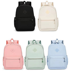 Sac à dos unisexe léger pour le collège étanche à la mode fermeture à glissière design élégant doublure en polyester pour étudiants - Product Image 6