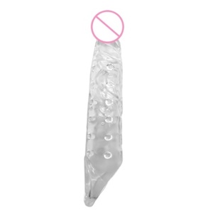 Funda Vibradora Realista de Silicona Líquida para Dildo, Juguete Sexual para Parejas, Estiramiento, Calentamiento, Portátil, Sensación de Piel Real - Product Image 1