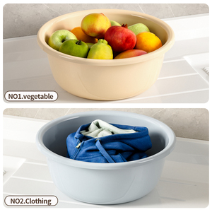 Bassin de lavage des pieds rond multifonctionnel pour la maison, grand bassin de lavage en <span class=keywords><strong>plastique</strong></span> SPA pour le nettoyage de la maison, coloré et pratique - Product Image 6