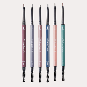 ZHENHAI 2020 nueva <span class=keywords><strong>pintura</strong></span> de goma 2 en 1 lápiz de <span class=keywords><strong>cejas</strong></span> fino de doble cabeza 6 colores lápiz de <span class=keywords><strong>cejas</strong></span> + cepillo de <span class=keywords><strong>cejas</strong></span> - Product Image 2