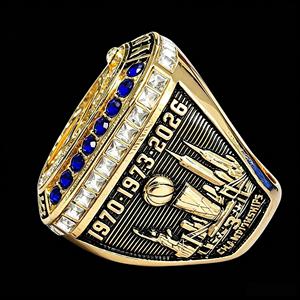 Anillo de Campeonato de los <span class=keywords><strong>New</strong></span> <span class=keywords><strong>York</strong></span> <span class=keywords><strong>Knicks</strong></span>, Chapado en Oro de 14K, Aleación de Zinc, Esmalte, Piedras de Circonio Cúbico, MVP, para Fanáticos del <span class=keywords><strong>Baloncesto</strong></span>, Regalo Coleccionable para Hombre - Product Image 4