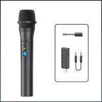 Microphone de karaoké dynamique professionnel VHF à V16U-1 chaude pour chanter la chanson Microphone sans fil VHF