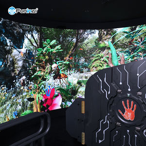 Центр развлечений динозавр 360 Вращение кинотеатр виртуальной реальности Vr Cinema 5D 7D 9D 12D 360 ° кинотеатр симулятор - Product Image 1