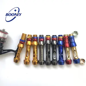 Booney High Quality Aluminum Alloy fishing rod components Telescopic rod reel seat diy