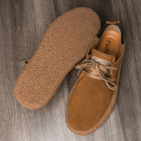 Sepatu Bot Pria Kulit Asli Tahan Aus Berkualitas Tinggi untuk Musim Dingin, Model Fashion Merk Ternama Ukuran 38-45 #   Suede Pabrik