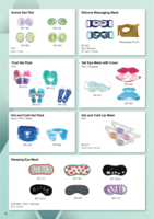 Masque pour les yeux en PVC/GEL de qualité supérieure, logo personnalisé, couleur personnalisée, MY-263, en gros, origine Chine, conditionnement FCA, apaisant, confortable, relaxant