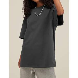 2025 hommes T-Shirts surdimensionné coton à manches courtes t-shirts poids lourd basique plaine unisexe Design grande taille T-Shirt hommes - Product Image 3