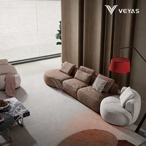 Canapé rembourré en coton et lin lavable, prêt à être expédié maintenant, texture douce et confortable, qualité supérieure, canapé pour la maison - Product Image 6