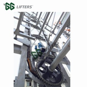 Macchina elettrica in acciaio, sistema di parcheggio rotativo automatico, - Product Image 6