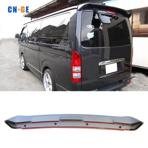 Spoiler alettone posteriore per auto Design CNGE in plastica per accessori a 2017 2005 Toyota Hiace - Product Image 5