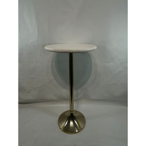Mesa de Pedestal de Mármol Aurora, una Pieza Decorativa Compacta y Elegante Diseñada para Interiores Modernos, Colección a Precio de Mayoreo - Product Image 4