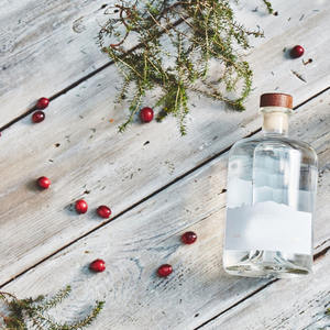 Shanghai Linlang-botella de cristal personalizada con forma de <span class=keywords><strong>corazón</strong></span>, botella de <span class=keywords><strong>tequila</strong></span> azul - Product Image 5