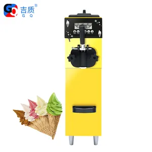 KLS-S12 Thương Mại Màu Thép Không Gỉ Mềm Phục Vụ Mini Tự Chế Ice Cream Máy Làm Để Bán