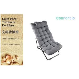 Tappetino da Spiaggia TUMBONA 55*116CM-13 Imbottito in Cotone, Cuscini e Poggiatesta per un Comodo Relax all'Aperto - Product Image 1