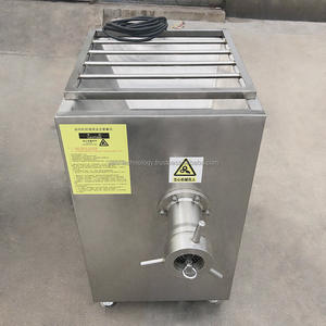 Máquina trituradora de carne de acero inoxidable picadora de verduras y carne maquinaria cortadora de carne congelada fresca con componente de motor central - Product Image 2