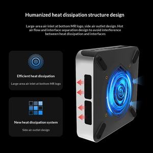 Nueva Revolución Mecánica Imini Pro830 Mini PC Computadora de Escritorio Empresarial (AMD R7-8745H 32G 1T SSD) Windows 10 Sin Monitor - Product Image 4