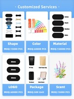 120 PCS Bandes nasales magnétiques OEM anti-transpiration, forme et taille personnalisées, matériau hypoallergénique