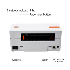 Chất lượng cao vận đơn máy in imprimante thermique 4 inch 110 Mét Nhiệt vận chuyển mã vạch máy in nhãn cho Xe phiên bản - Product Image 4