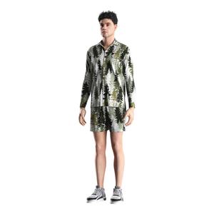 Chemises d'été à fleurs à séchage rapide OEM pour hommes, chemise de plage à manches longues, style hawaïen - Product Image 5