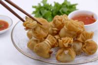 Precio al por mayor: Bolsa de Fartune de Verduras Fritas Crujientes, Dim Sum, Certificado Halal y Personalizable, Listo para Exportación