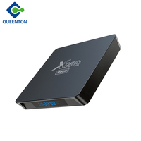 TV Box X96Q PRO Android 10.0, Color Negro, GPU Mali G31, Receptor de Internet, Cargador de CC 5V/2A