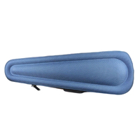 Prix usine Offre Spéciale taille personnalisable étui de protection pour violon boîte rigide avec Eva Insert boîte d'instruments Durable de haute qualité