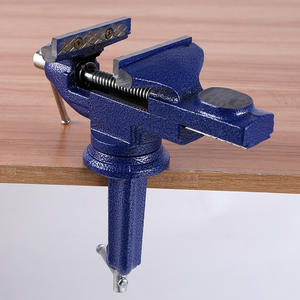 Four-Piece <b>Set</b> of 2\" 2.5\" 50mm 60mm 80mm Adjustable <b>Table</b> Vises with Anvil Work Surface for Woodworking Small <b>Bench</b> Vises - Product Image 3