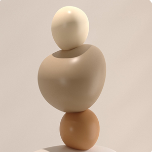 Commercio all'ingrosso arredamento moderno in resina scultura da salotto decorazione per la casa arte Feng Shui statua in pietra - Product Image 5