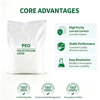 Poudre de PEO (oxyde de polyéthylène) de haute pureté pour usage industriel, agent épaississant et de rétention d'eau pour mortier sec