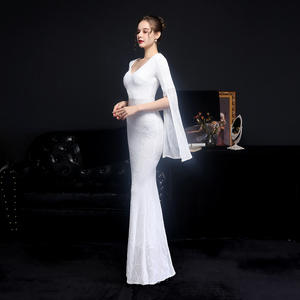 Женское вечернее платье с блестками - Product Image 1