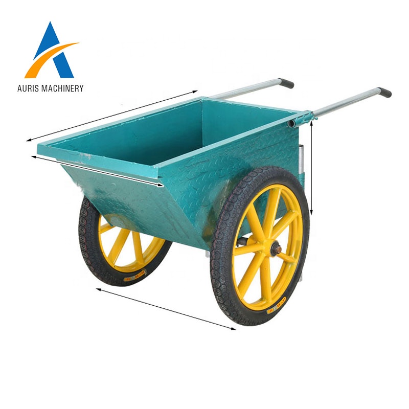 Садовая тачка, строительная черная тачка для сада, двухколесная тачка, распродажа, металлический лоток, колесо