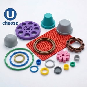 Pièces en caoutchouc silicone moulées <span class=keywords><strong>sur</strong></span> <span class=keywords><strong>mesure</strong></span>, soufflets de protection anti-poussière, joints d'étanchéité étanches, joints toriques pour machines industrielles et automobiles - Product Image 5
