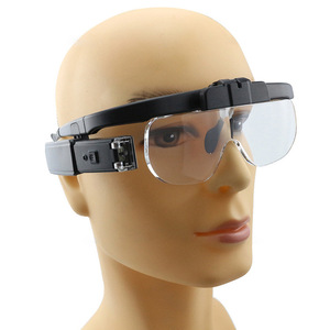 <span class=keywords><strong>Lentes</strong></span> <span class=keywords><strong>de</strong></span> <span class=keywords><strong>Aumento</strong></span> <span class=keywords><strong>de</strong></span> Alta Definición Montables en la Cabeza con Luz LED y <span class=keywords><strong>Lentes</strong></span> Apilables - Product Image 2