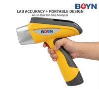 Analizador XRF Portátil BOYN EX5000, Probador de Oro Portátil, Espectrómetro Rápido No Destructivo para Aleaciones Metálicas con Detector SDD Rápido