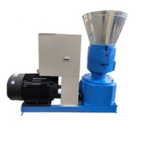 Nouvelle machine à granulés d'aliments pour animaux en acier inoxydable haute performance 600 kg/h, taille de granulés 2-8 mm, moteur électrique/diesel, pour animaux de ferme, volailles et oiseaux